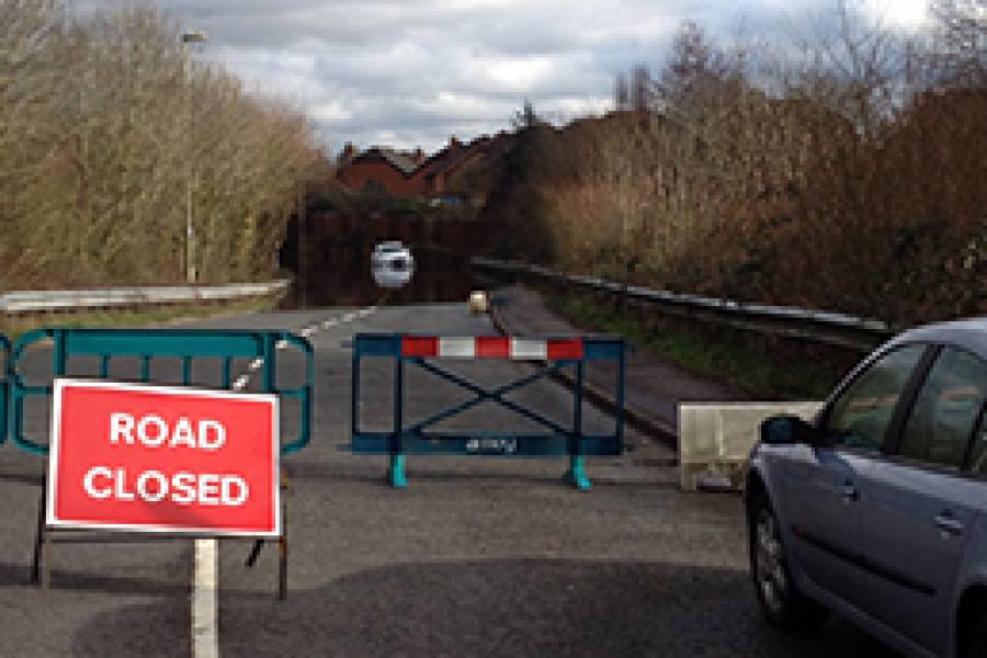 Stop! Roadworks Ahead